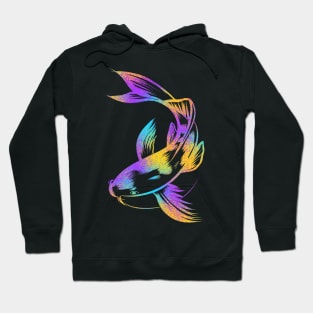 Colorful carp Hoodie